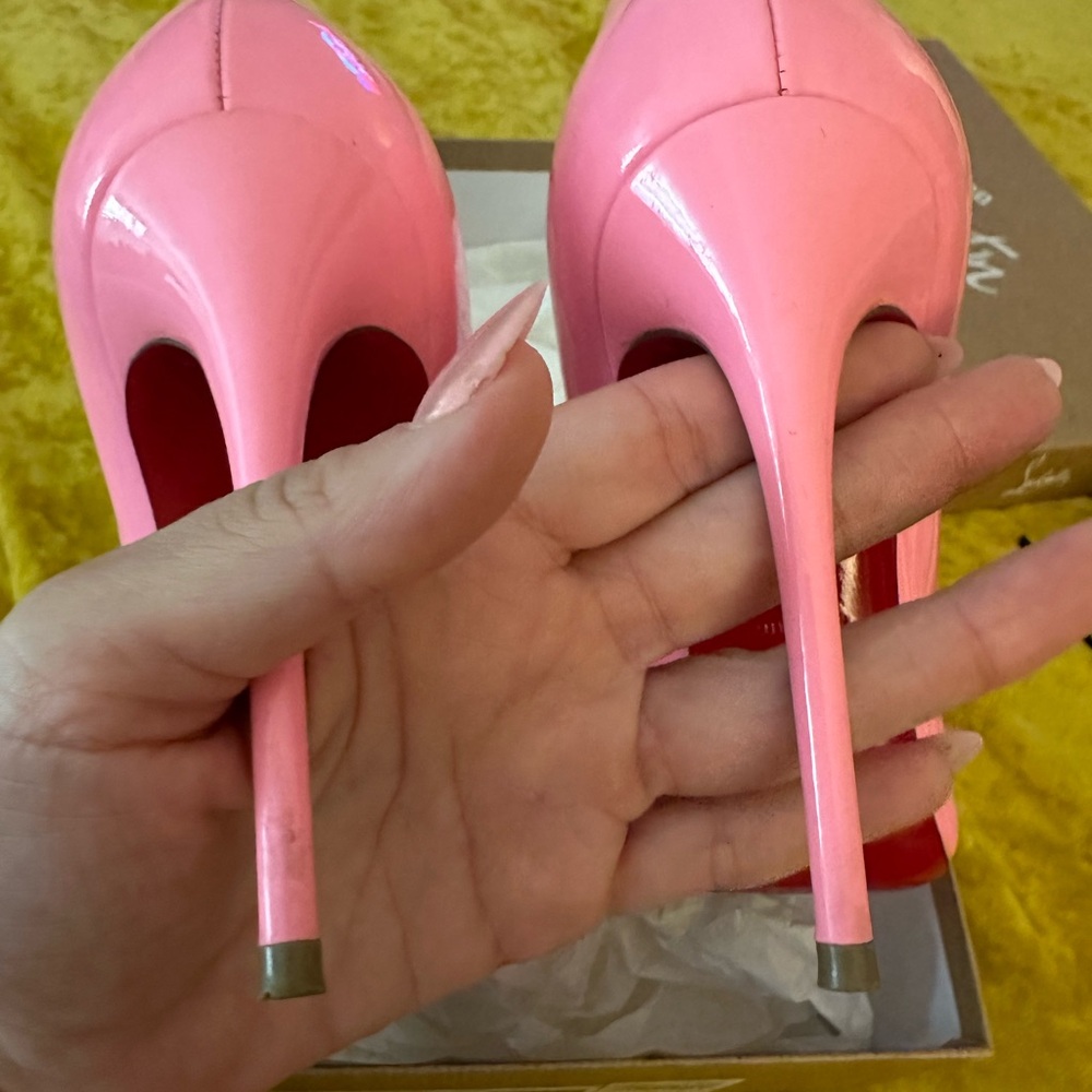 Louboutin Pigalle Follies 100 patent - Picture 6 of 7